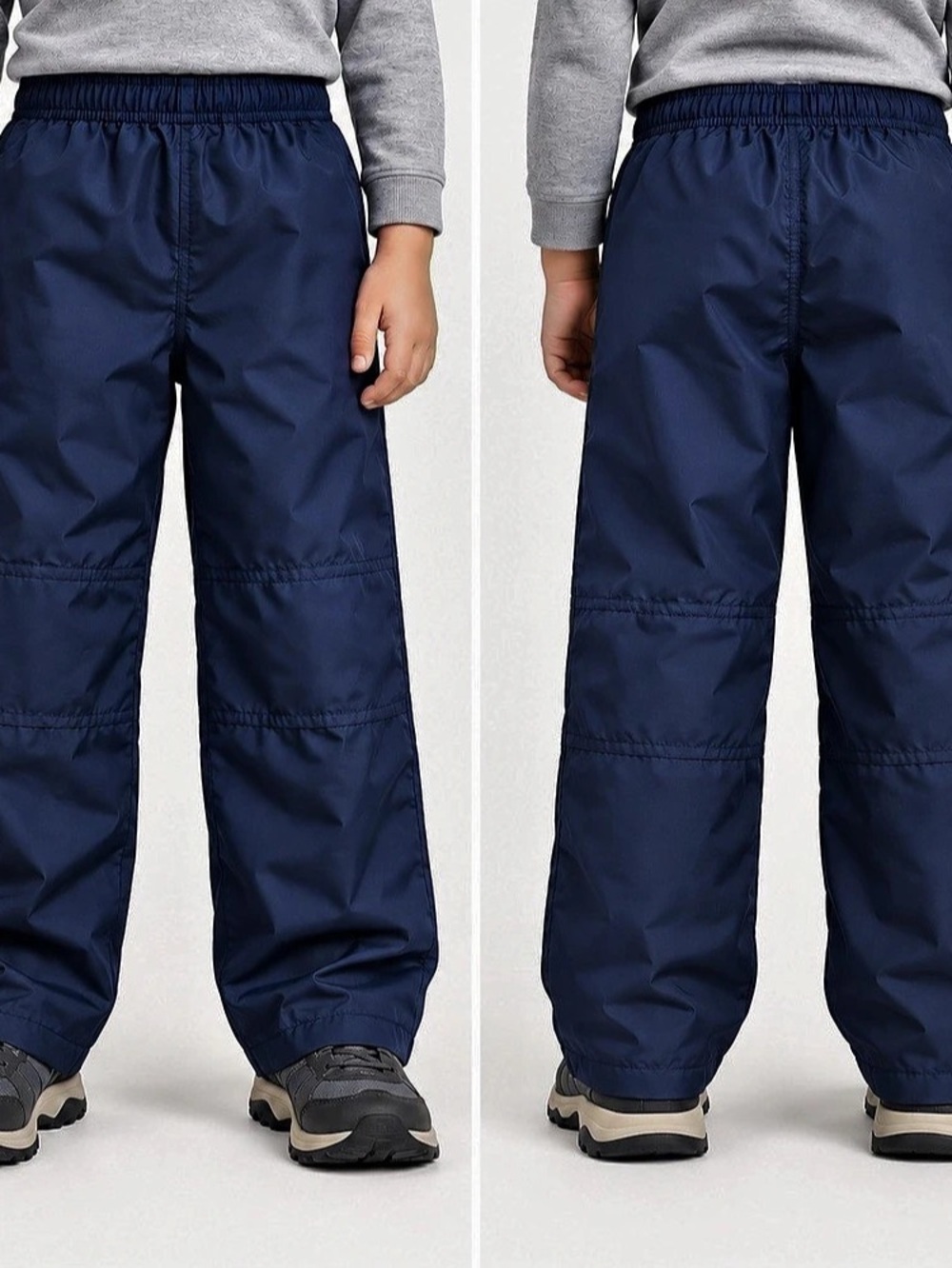 TAG Kids Navy Blue Wind/Rain Splash Pants Size 6Y